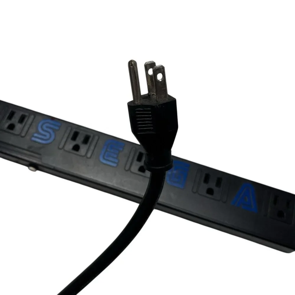 Vintage Sega Genesis 5 Outlet Power Strip Surge Protector Tested Works! Rare!
